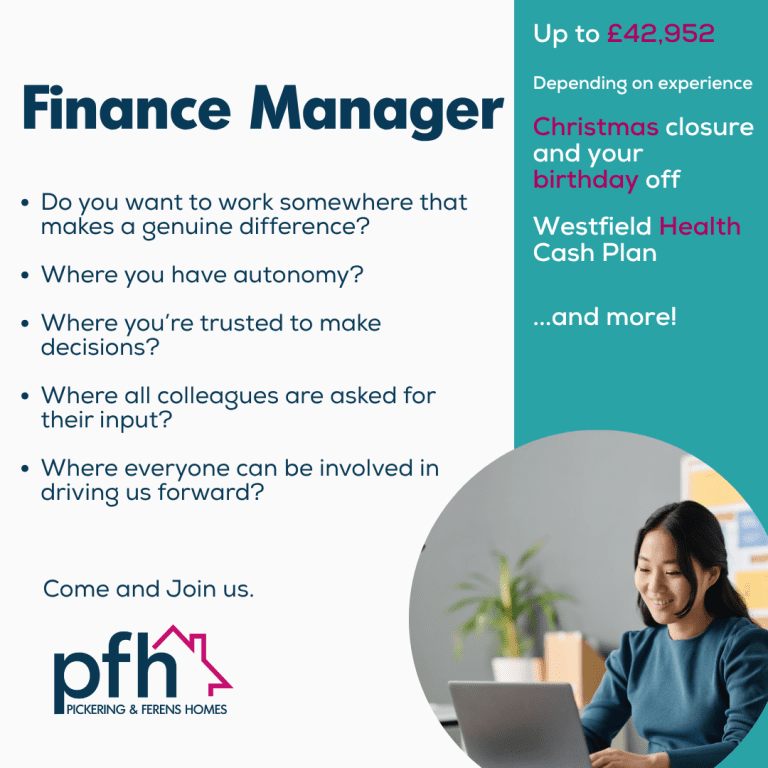 Finance manager view job posting for more details